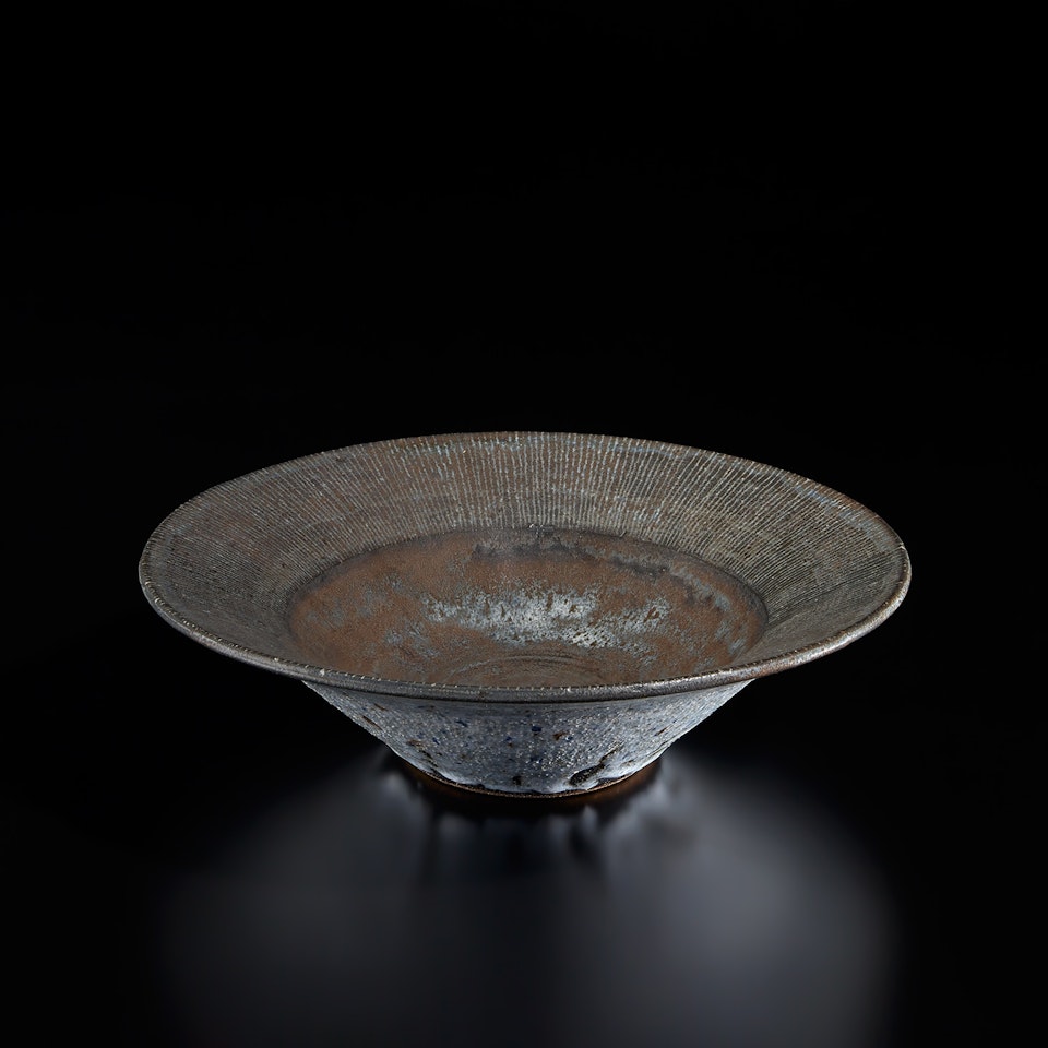 Large open bowl by Lucie Rie