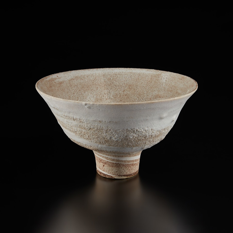 Flaring bowl by Lucie Rie