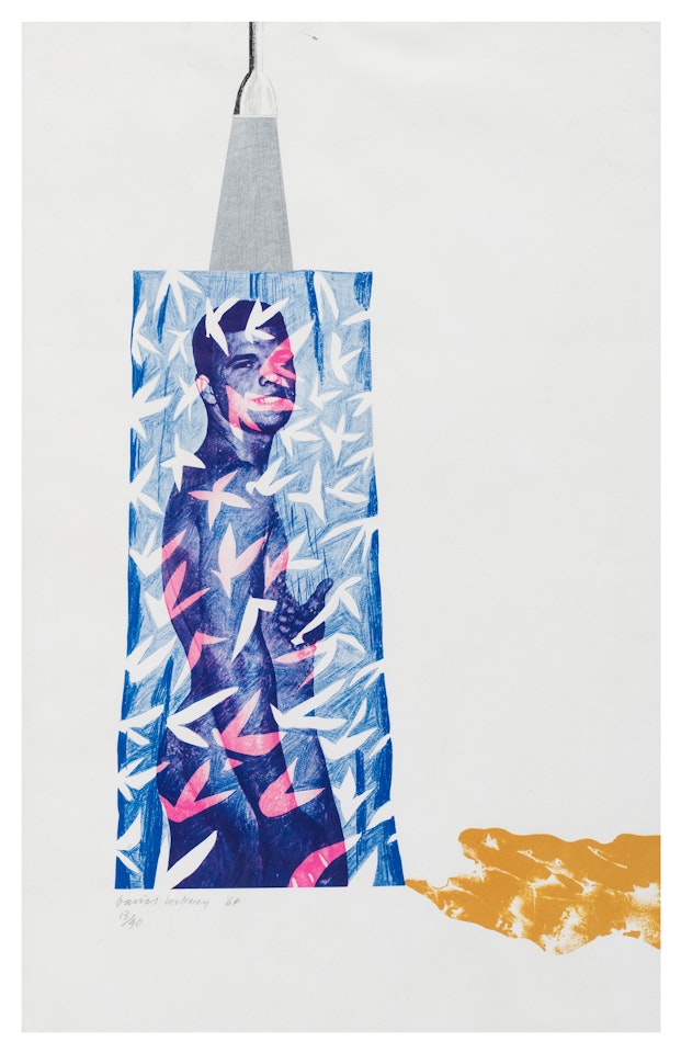 Cleanliness is Next to Godliness, from The Institute of Contemporary Arts Portfolio 1964 (Scottish Arts Council 39; M.C.A. Tokyo 39) by David Hockney