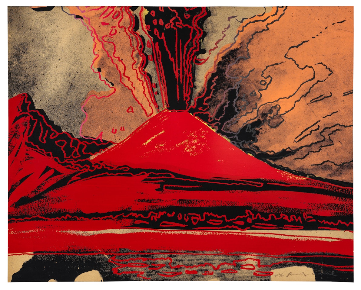 Vesuvius (Feldman & Schellmann II.365) by Andy Warhol