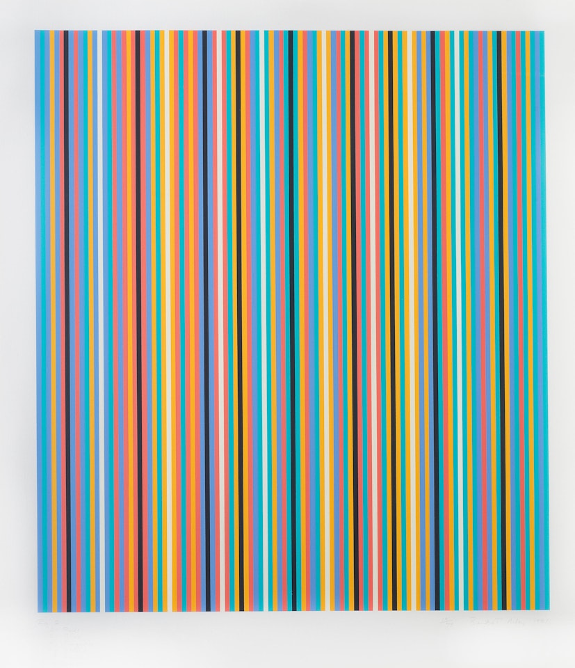 Ra 2 (Tommasini & Gubay 29) by Bridget Riley