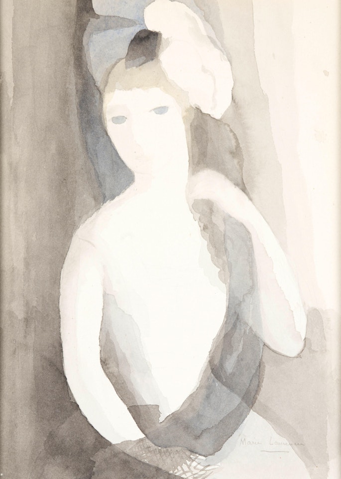 Portrait of a Girl by Marie Laurencin