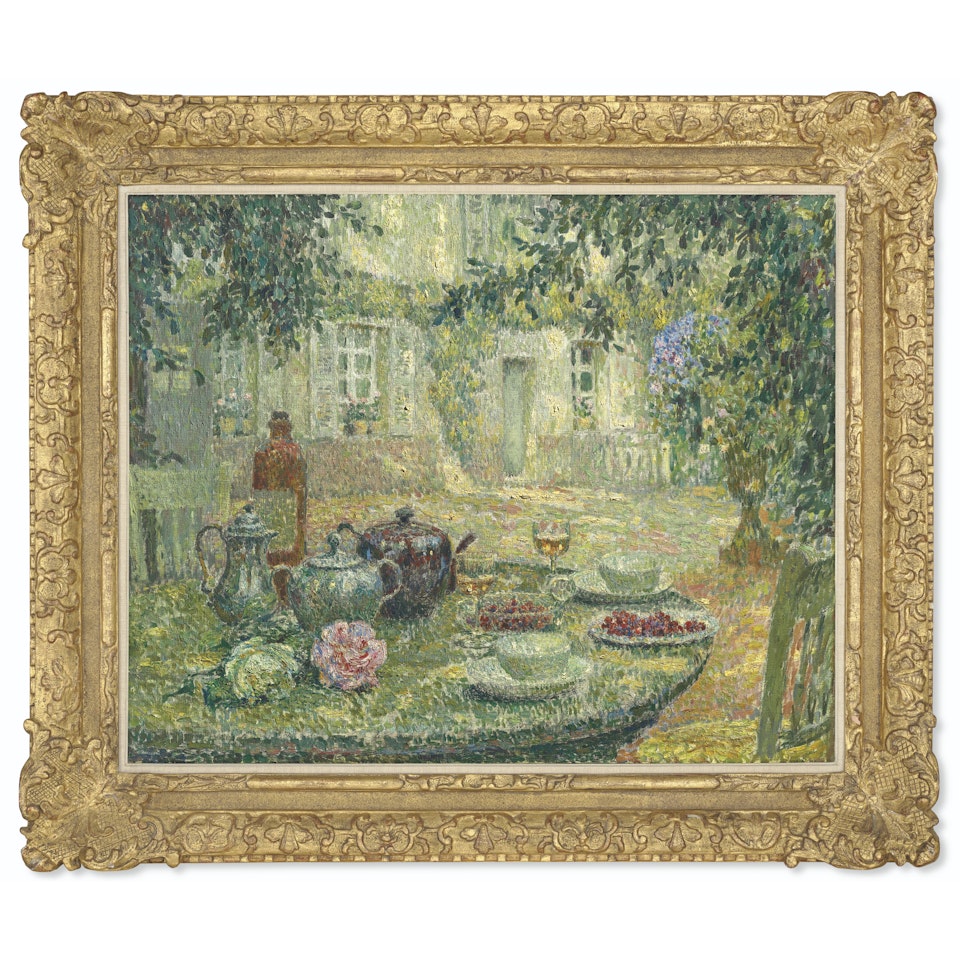 La table de pierre by Henri Le Sidaner