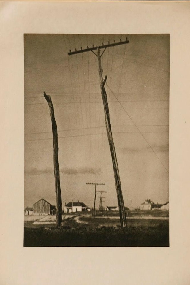"Telegraph Poles" by Paul Strand