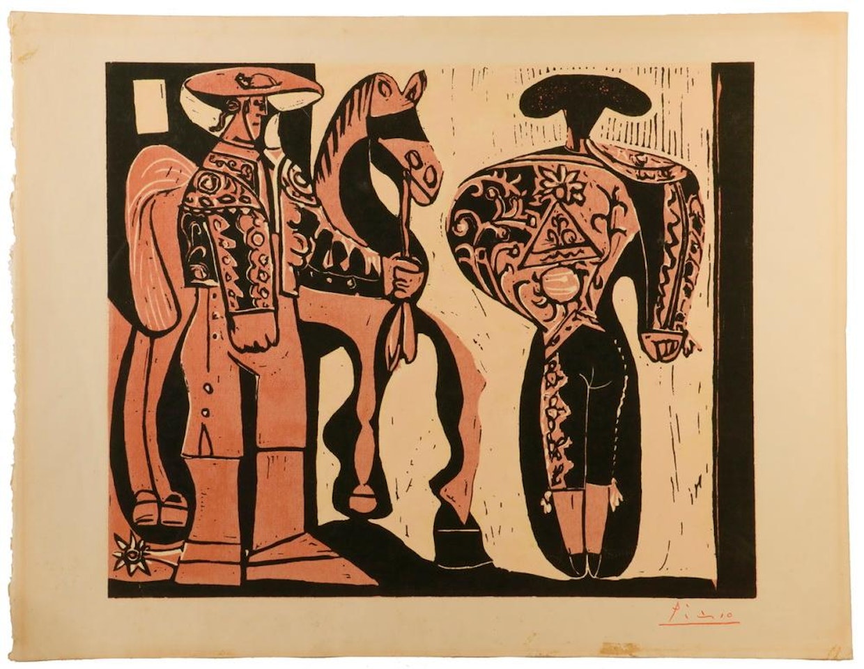 "Picador et Torero" by Pablo Picasso