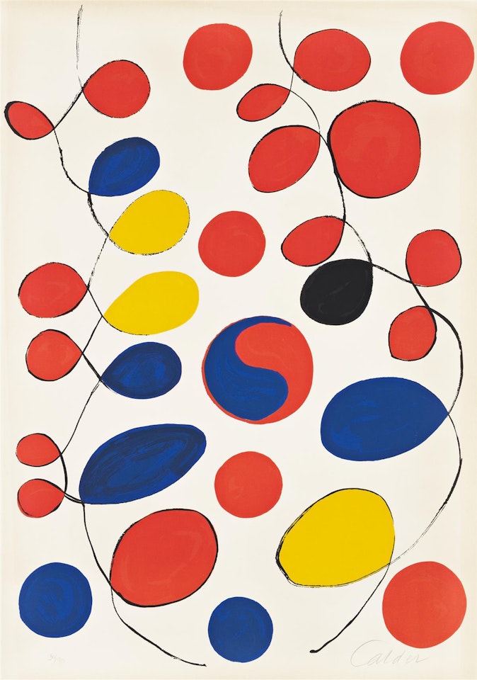 Loops and Yin Yang by Alexander Calder