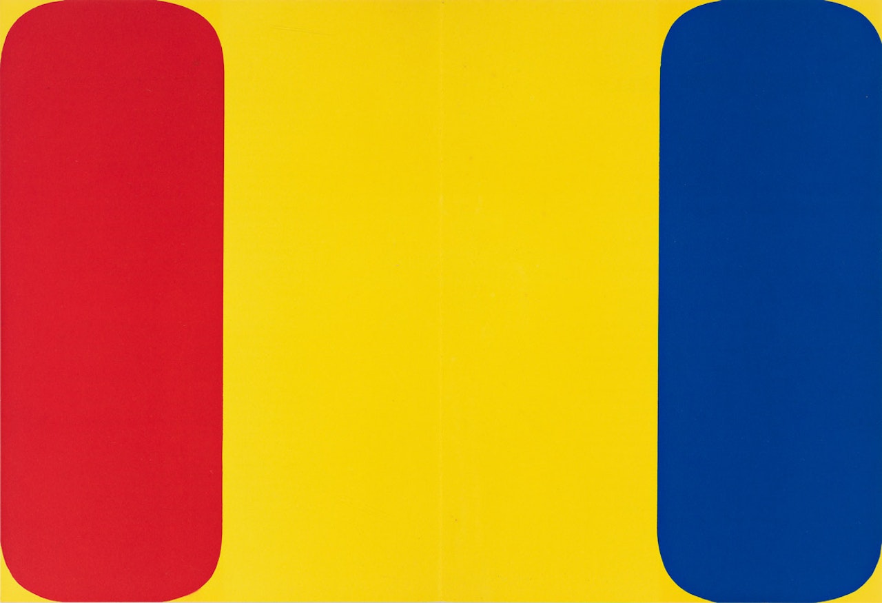 Derrière le Miroir, No. 149 by Ellsworth Kelly