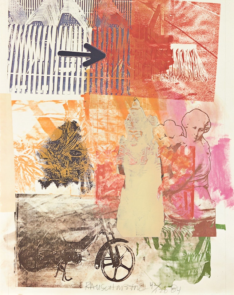Untitled (Arrow) by Robert Rauschenberg