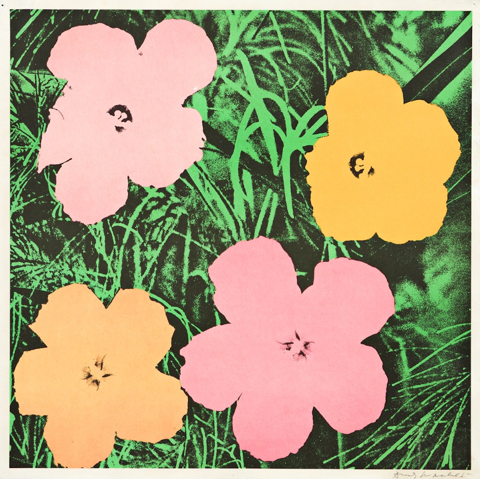 Flowers by Andy Warhol