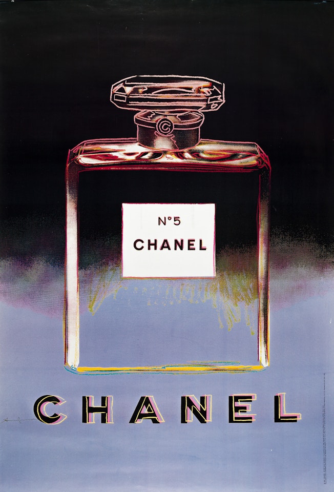 Chanel No. 5 (Black). by After Andy Warhol