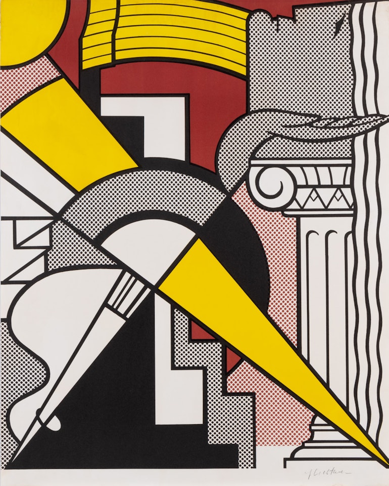 Stedelijk Museum Poster by Roy Lichtenstein