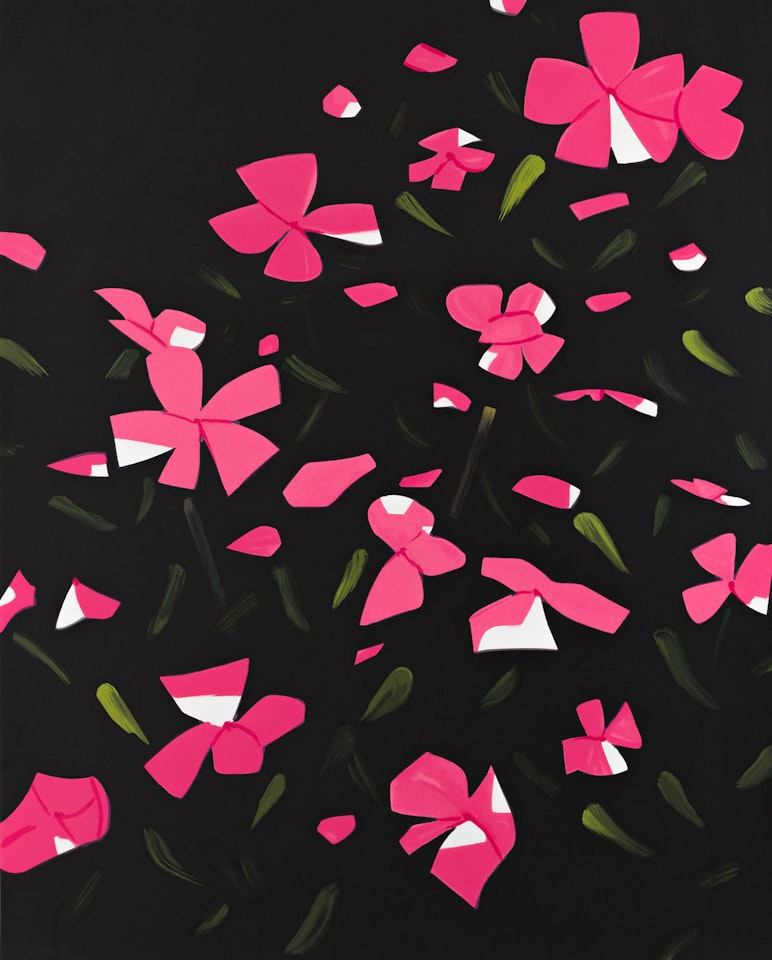 White Impatiens by Alex Katz