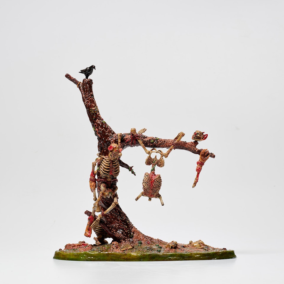 The same thing only smaller, or the same size but a long way away by Jake & Dinos Chapman