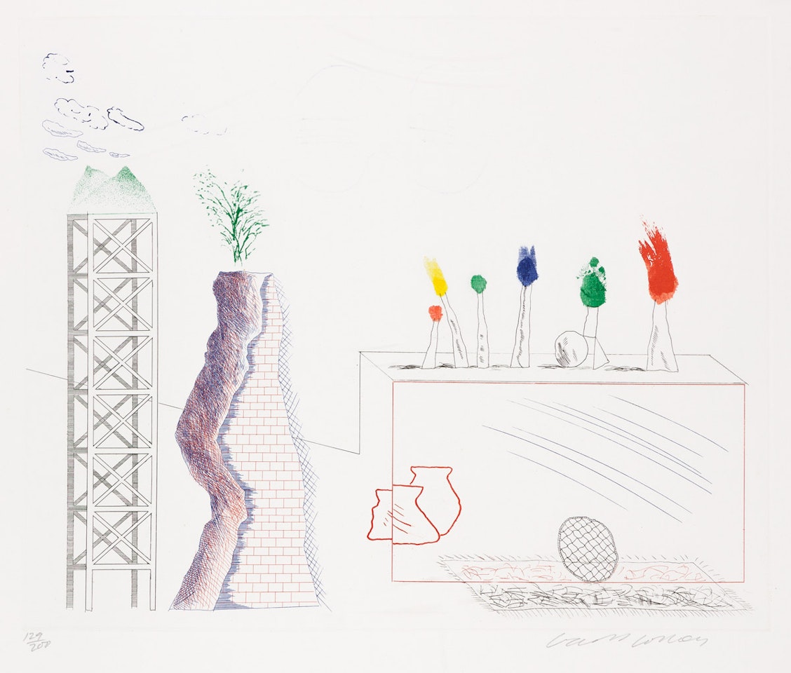 A Tune by David Hockney