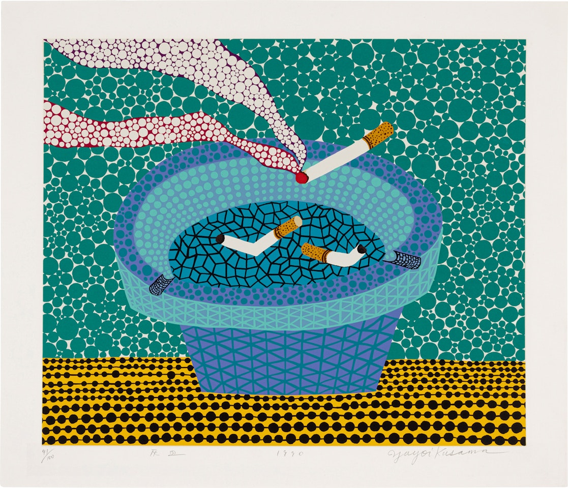 Ashtray (K. 145) by Yayoi Kusama