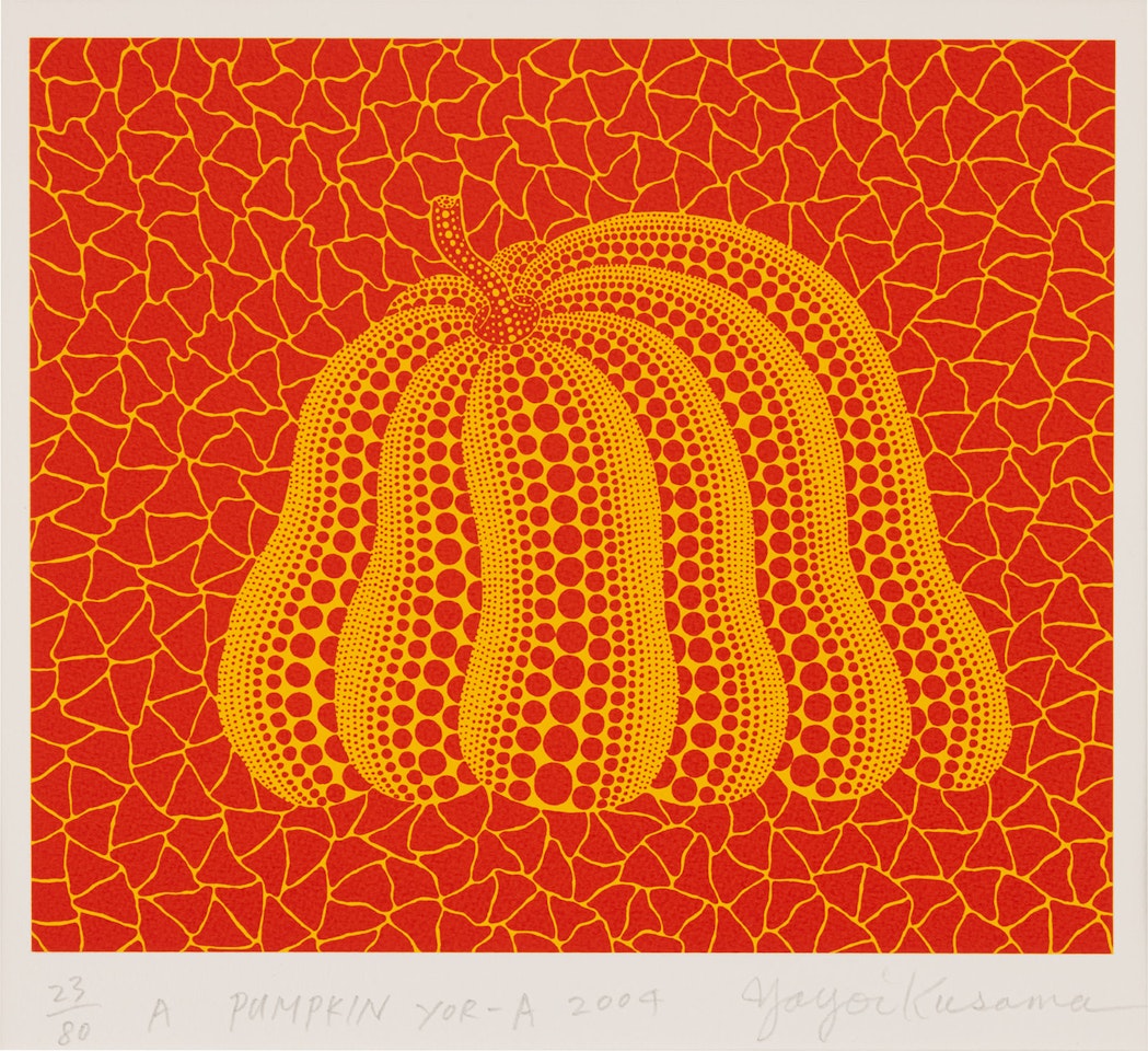 A Pumpkin (YOR-A) (K. 326) by Yayoi Kusama