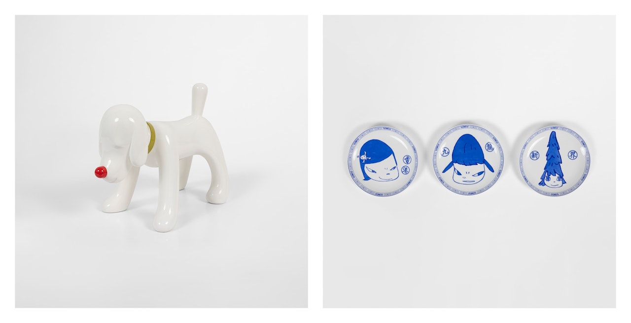 Doggie Radio; and Life Is Only One by Yoshitomo Nara