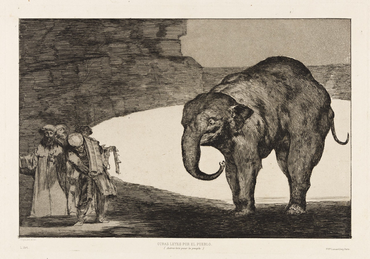 Quien se Pondrá el Cascabel al Gato? by Francisco José de Goya