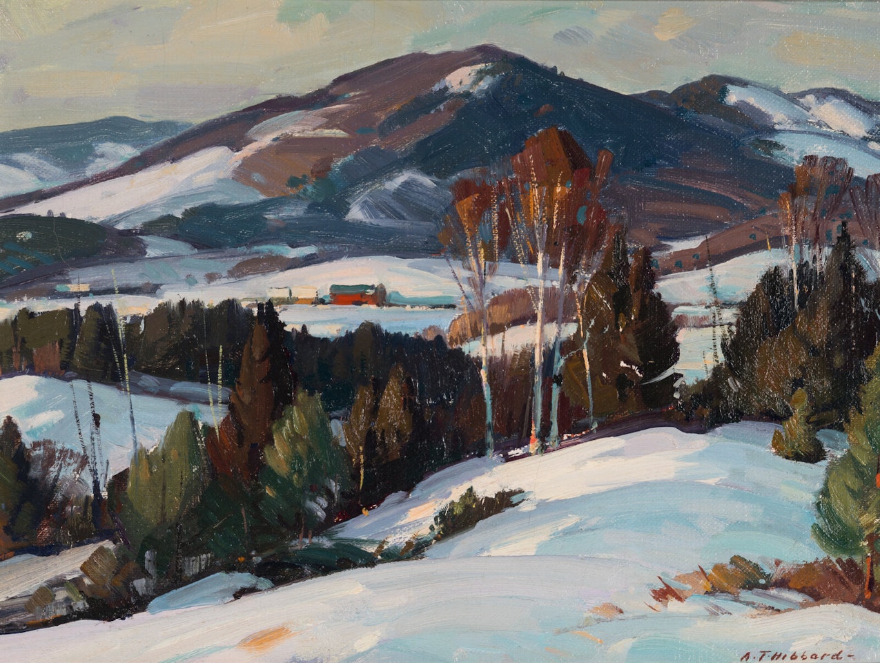Winter in Vermont by Aldro Thompson Hibbard