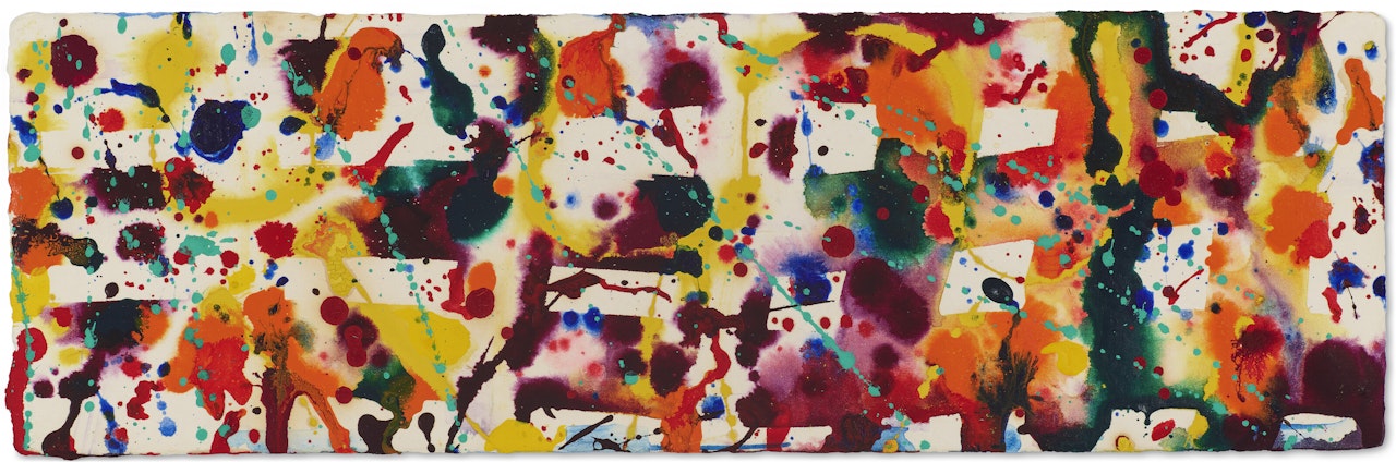 Untitled by Sam Francis