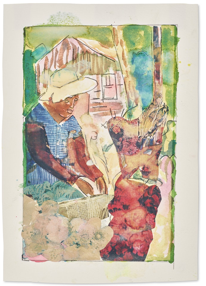 Untitled (Maudell Sleet) by Romare Bearden