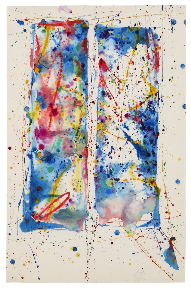 Untitled by Sam Francis