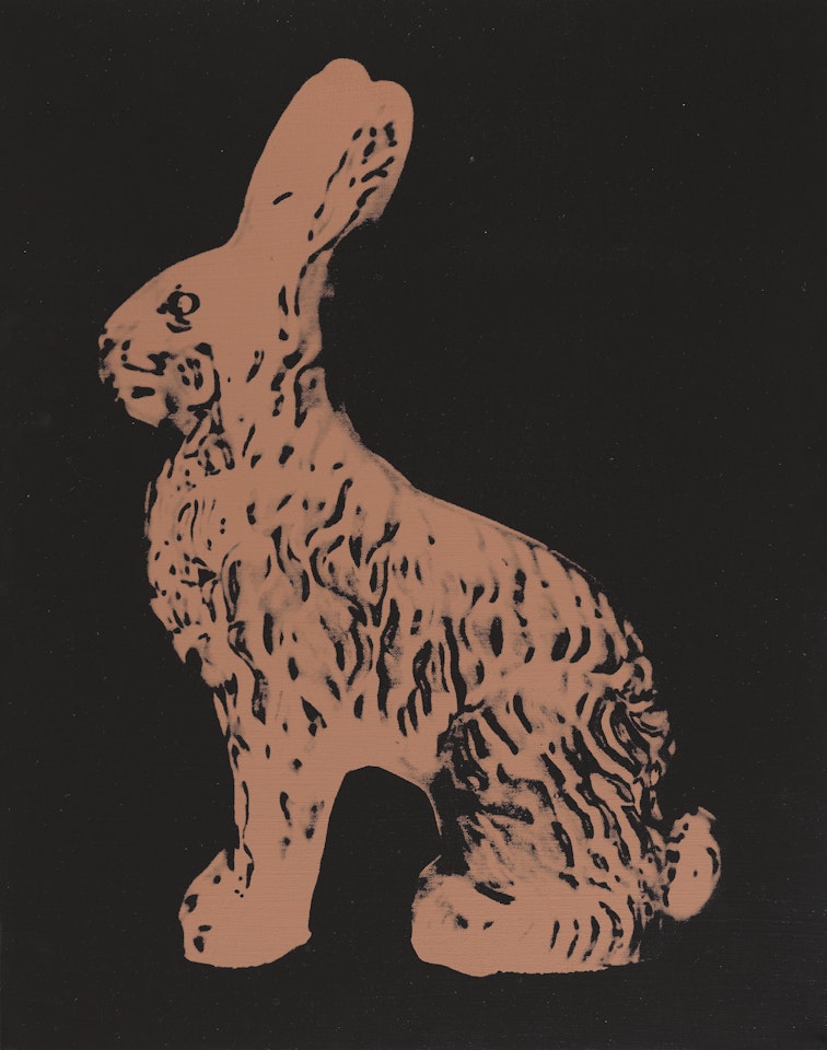 Chocolate Bunny by Andy Warhol