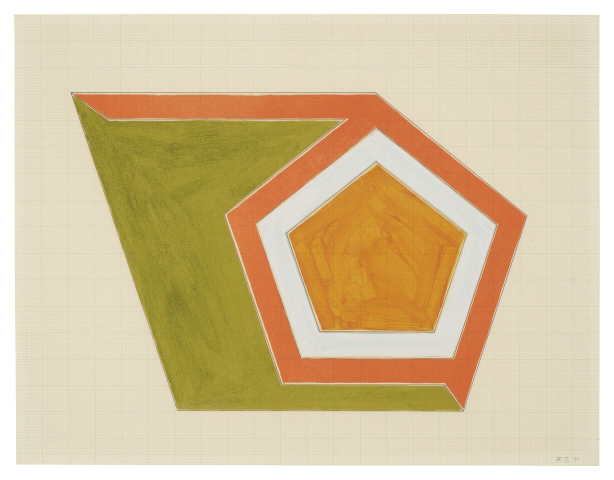 Untitled by Frank Stella