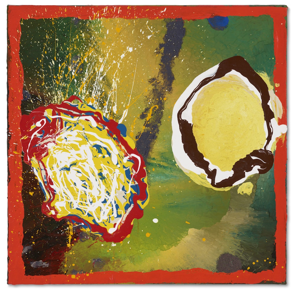 Wanderings: Bilbao, Yellow by Jules Olitski