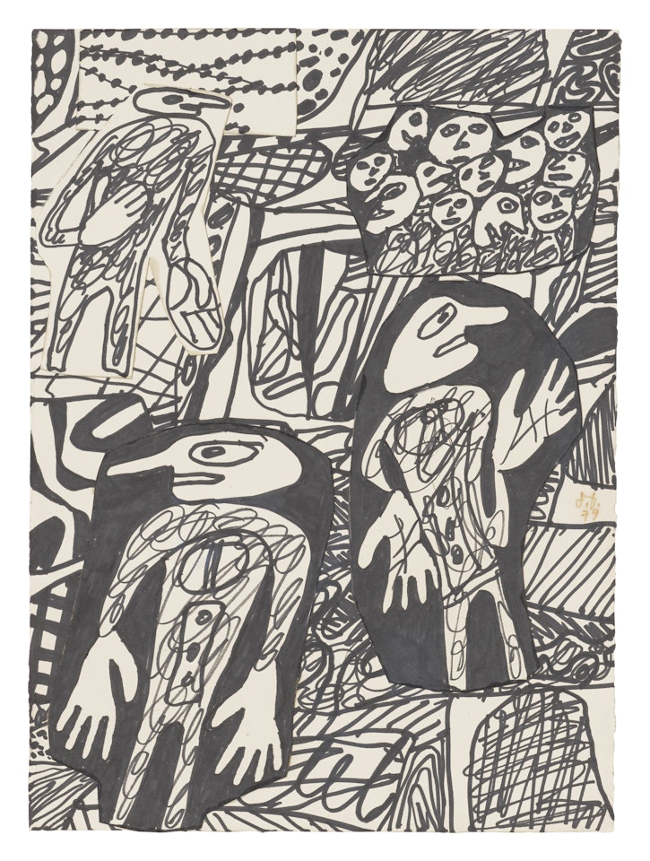 Situation C by Jean Dubuffet