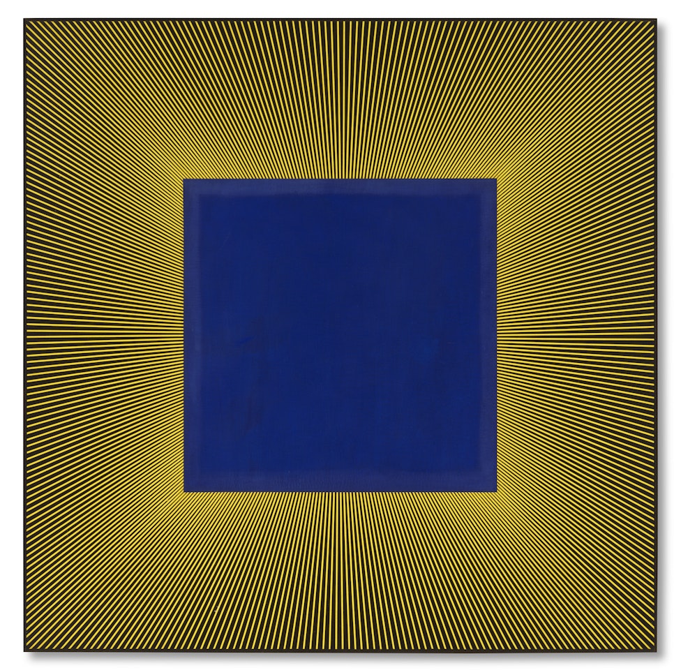 Blue Eclipse III by Richard Anuszkiewicz