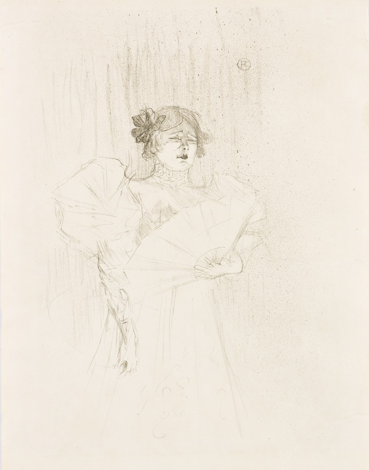 Luce Myrès, de face by Henri de Toulouse-Lautrec
