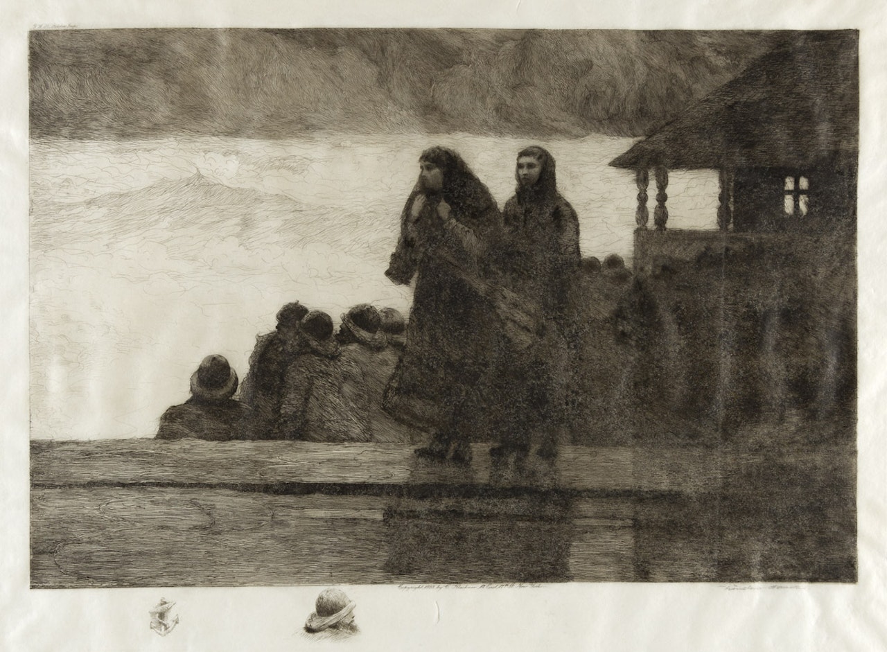 Perils of the Sea by Winslow Homer