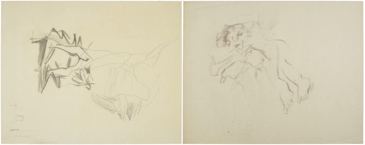 Untitled [Two Works] by Willem de Kooning