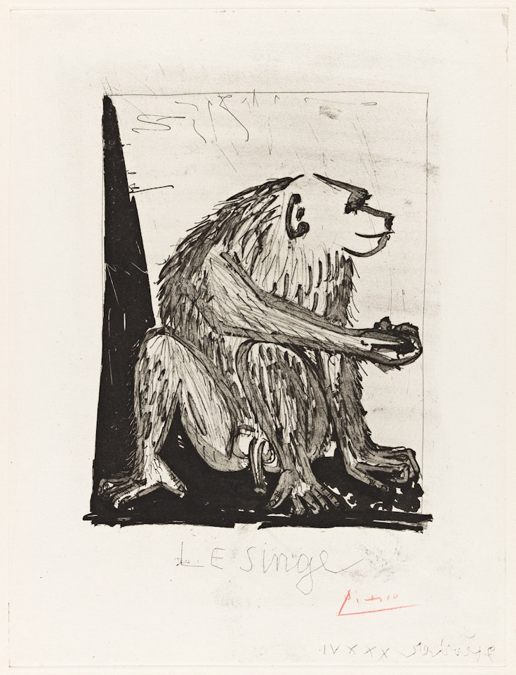 Le Singe by Pablo Picasso