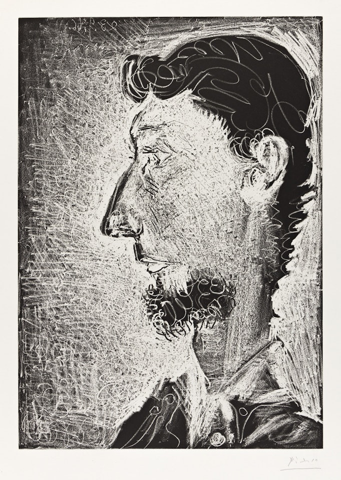 Portrait de Pierre Crommelynck by Pablo Picasso