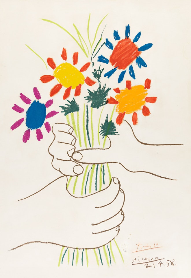 Bouquet de Fleurs by Pablo Picasso