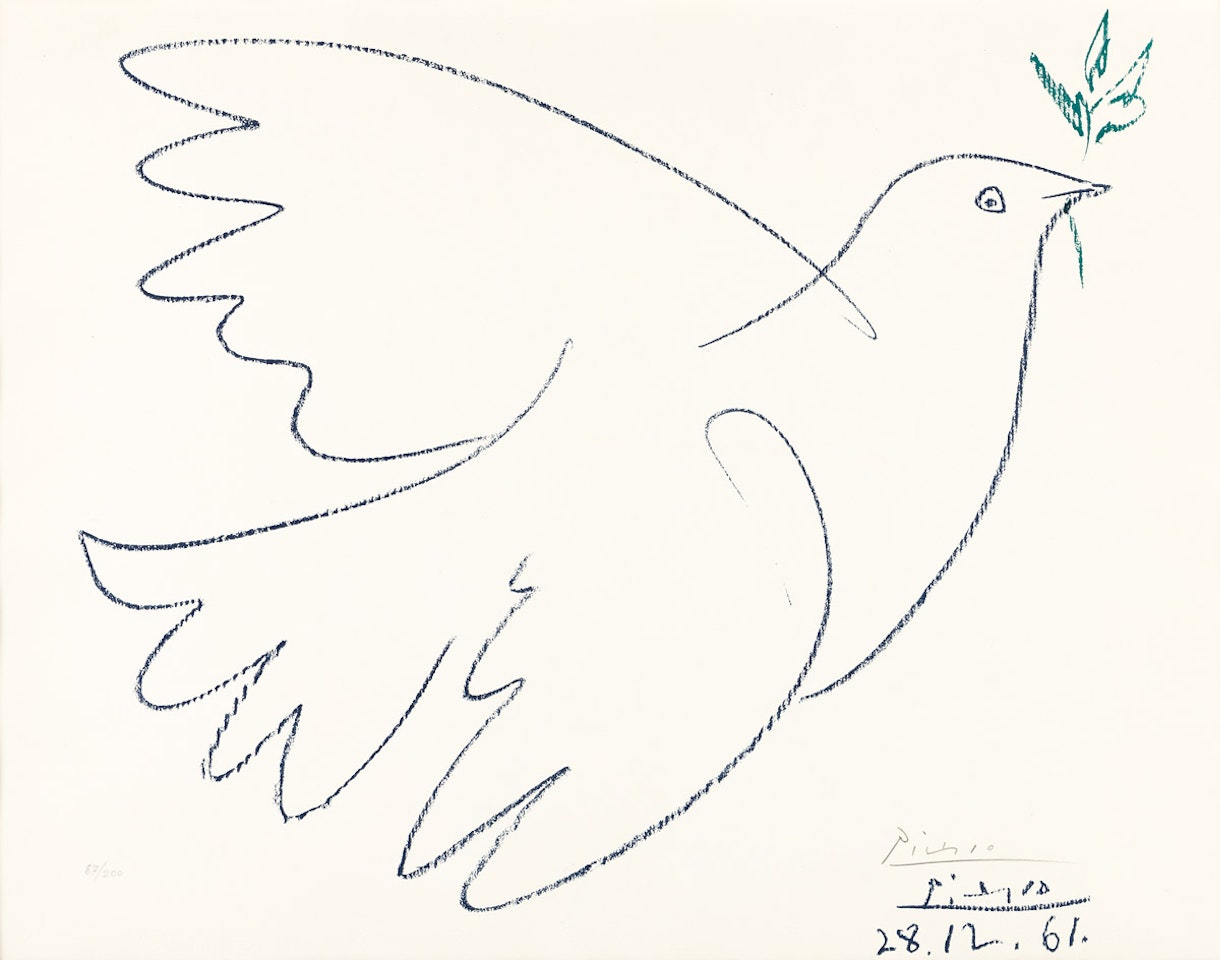 Dove of Peace by Pablo Picasso