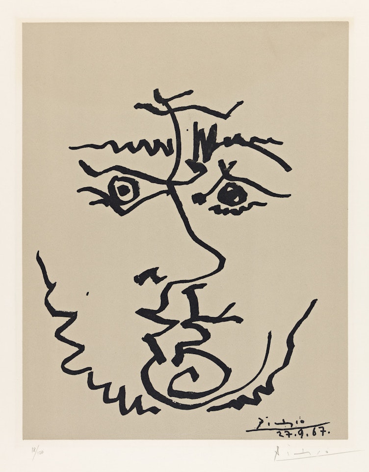 Visage by Pablo Picasso