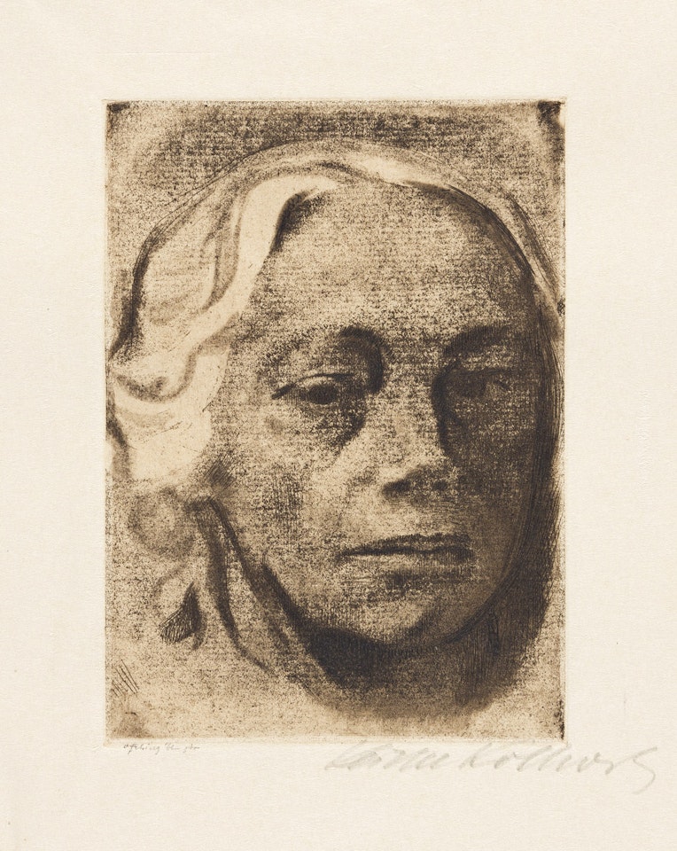 Selbstbildnis by Kathe Kollwitz