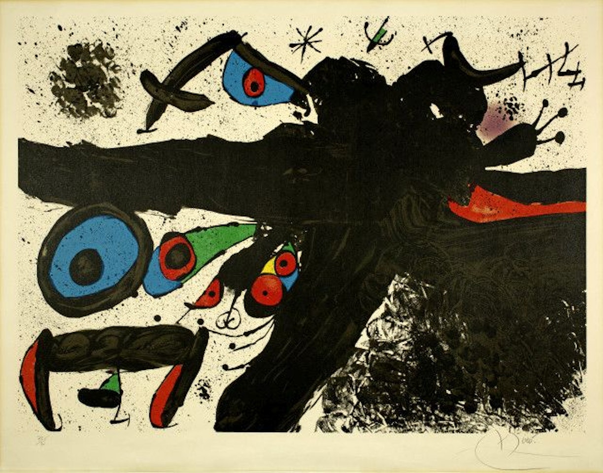 Homenatge à Joan Prats by Joan Miró