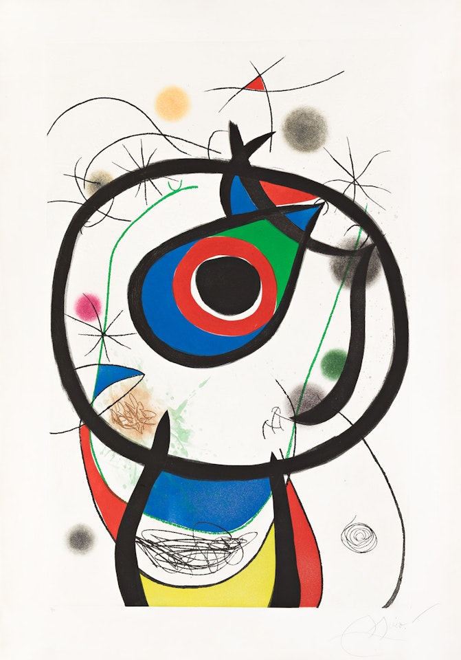 Galathée by Joan Miró