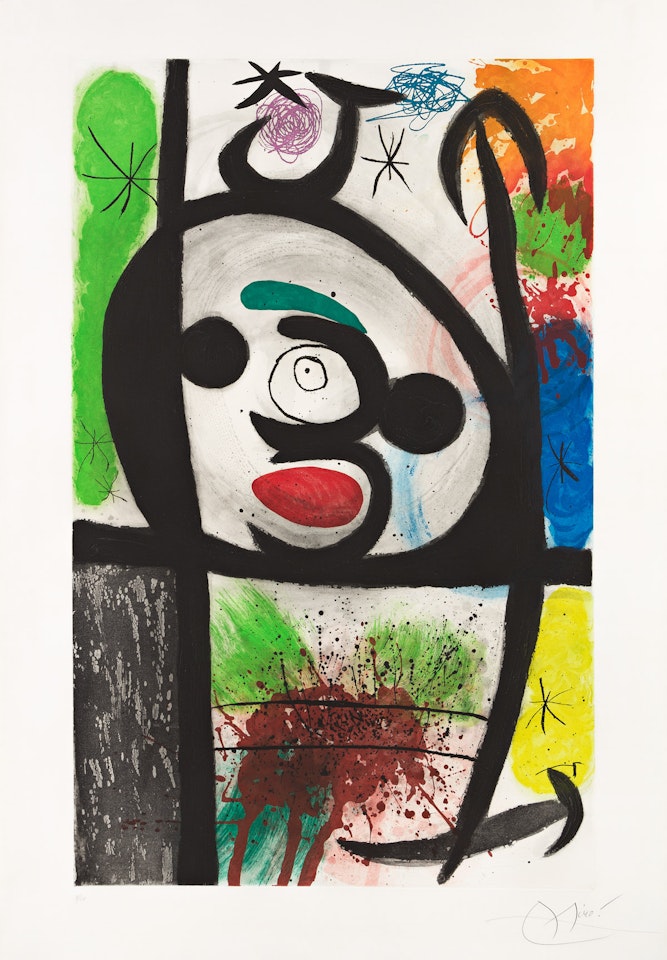 La Femme Toupie by Joan Miró