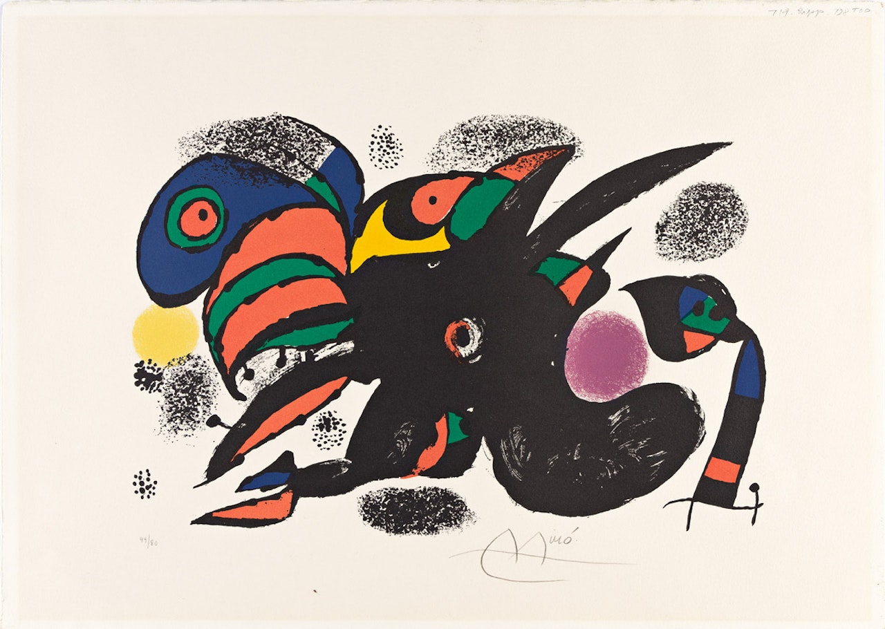 XXe Siècle, No. 47 by Joan Miró