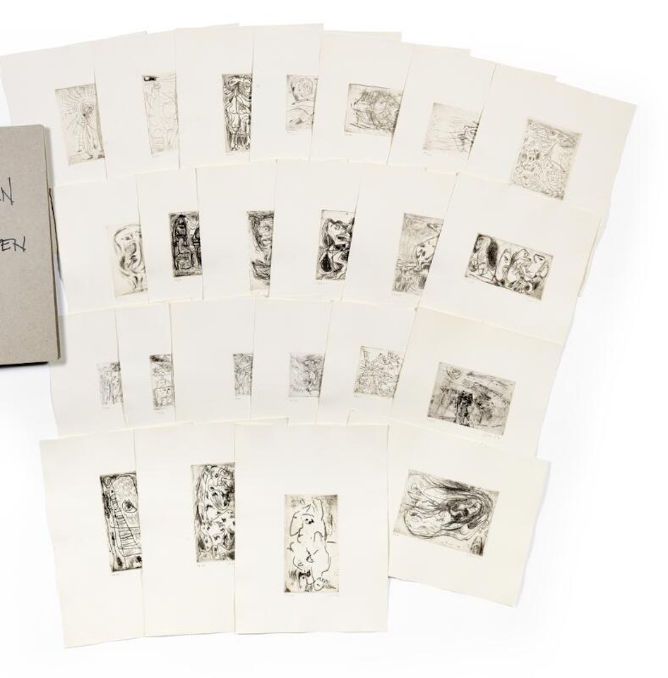 “Schweizer Suite. 23 Radierungen von Asger Jorn” by Asger Jorn