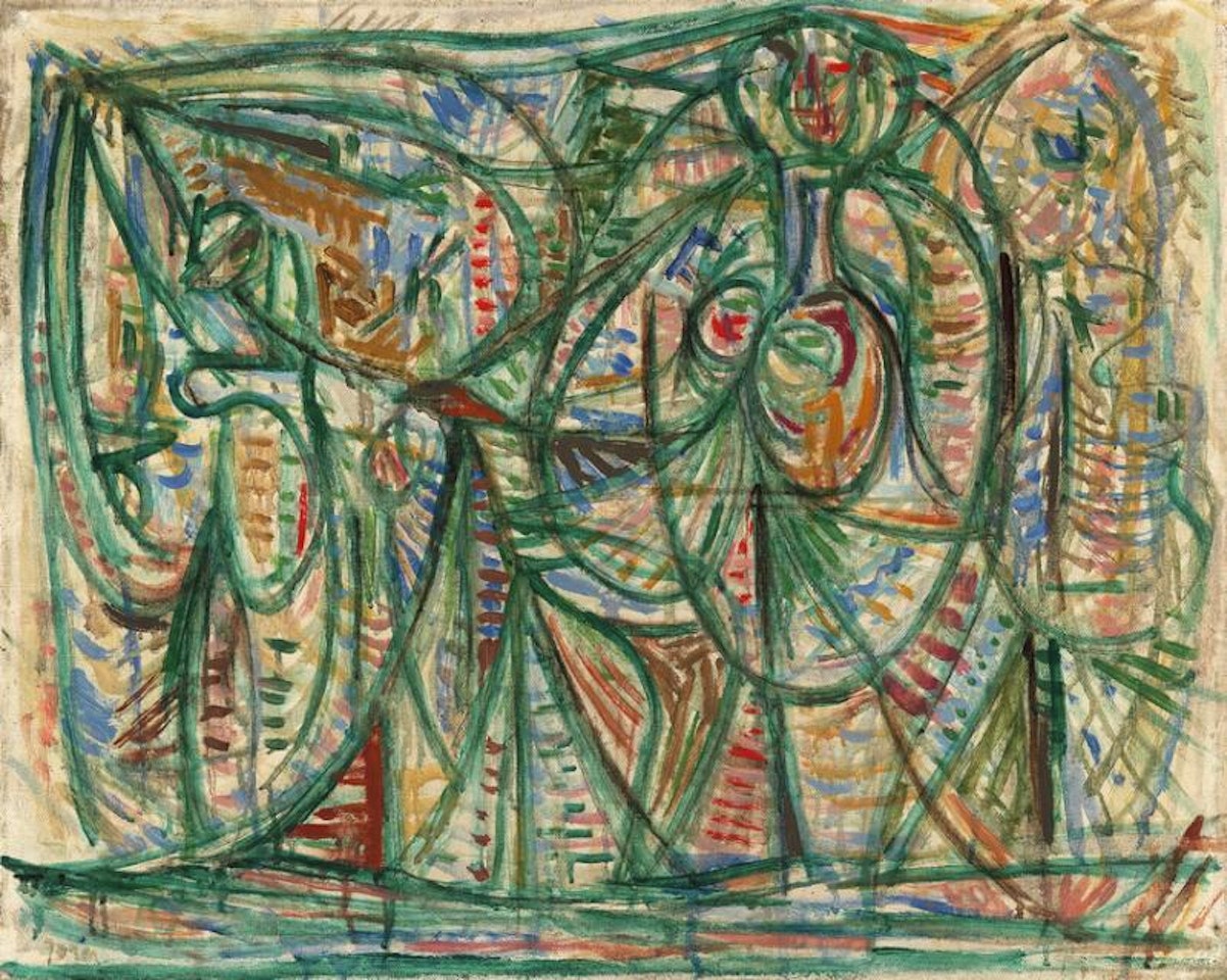 Untitled, Hjarnø by Asger Jorn