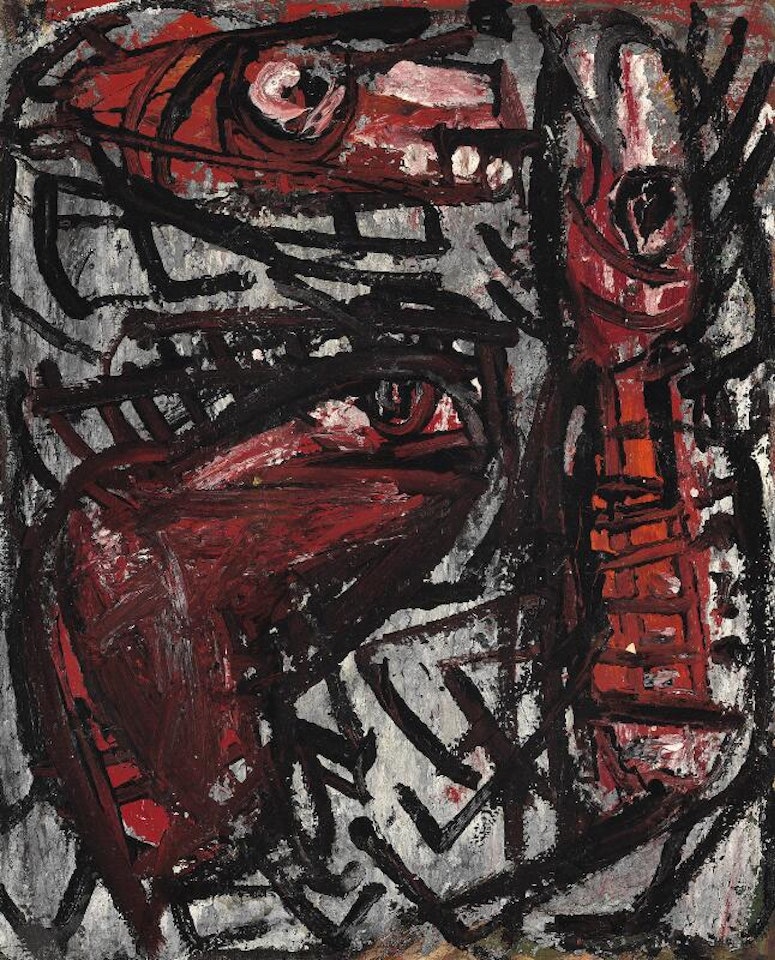 “Tre Aganakker” (Three Aganaks) by Asger Jorn