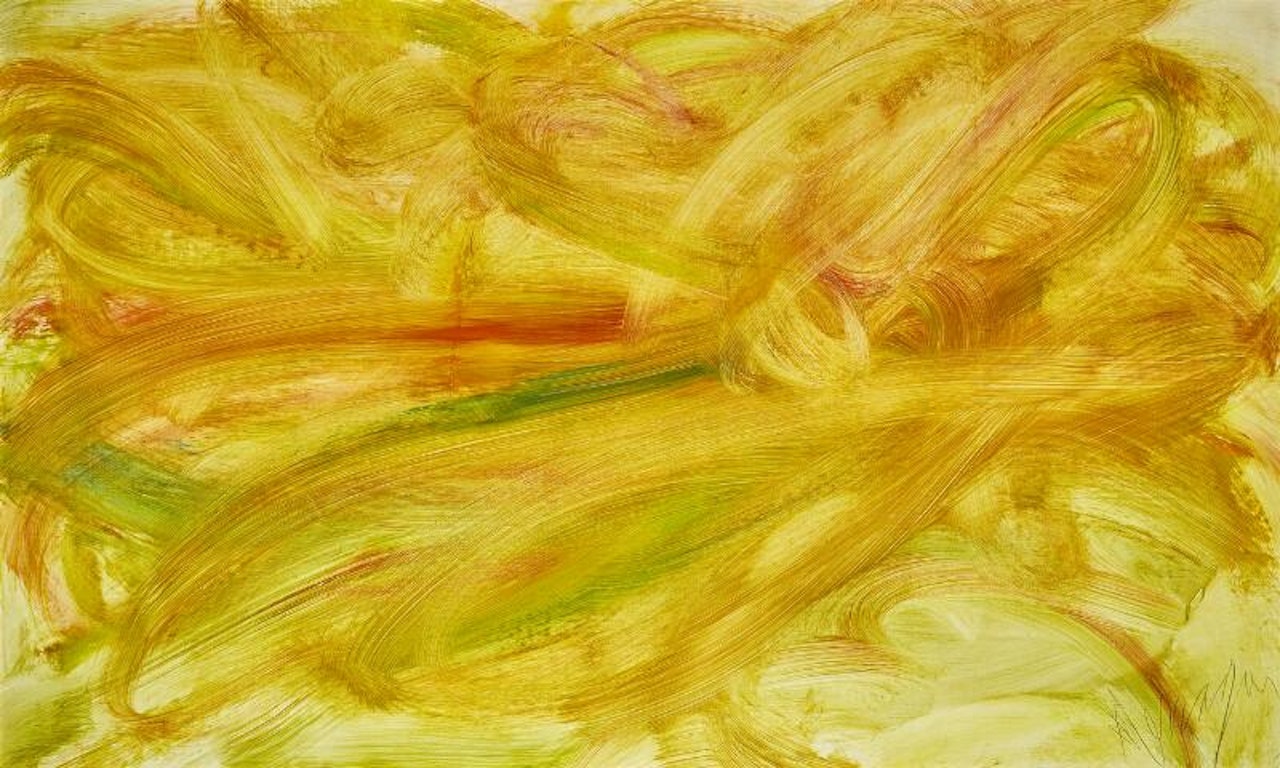 “Descente chaude” (Hot descent) by Jean Messagier