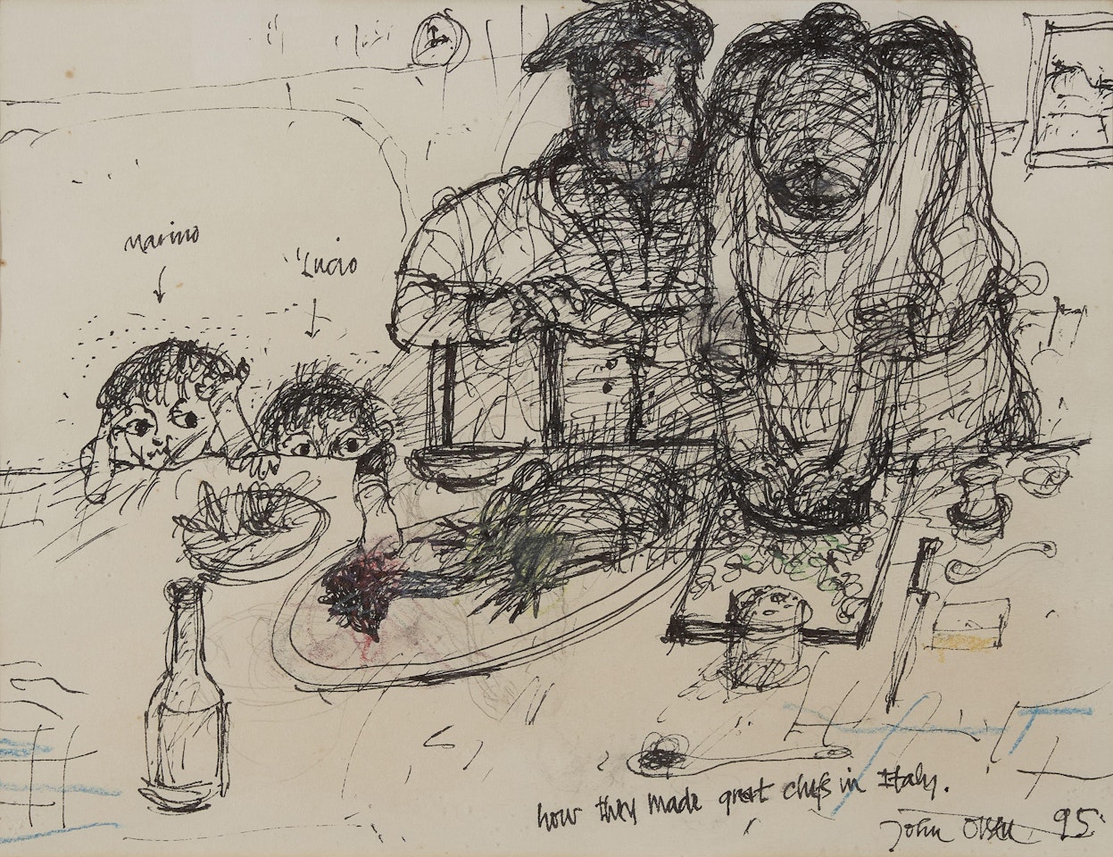 How they made great chefs in Italy by John Olsen