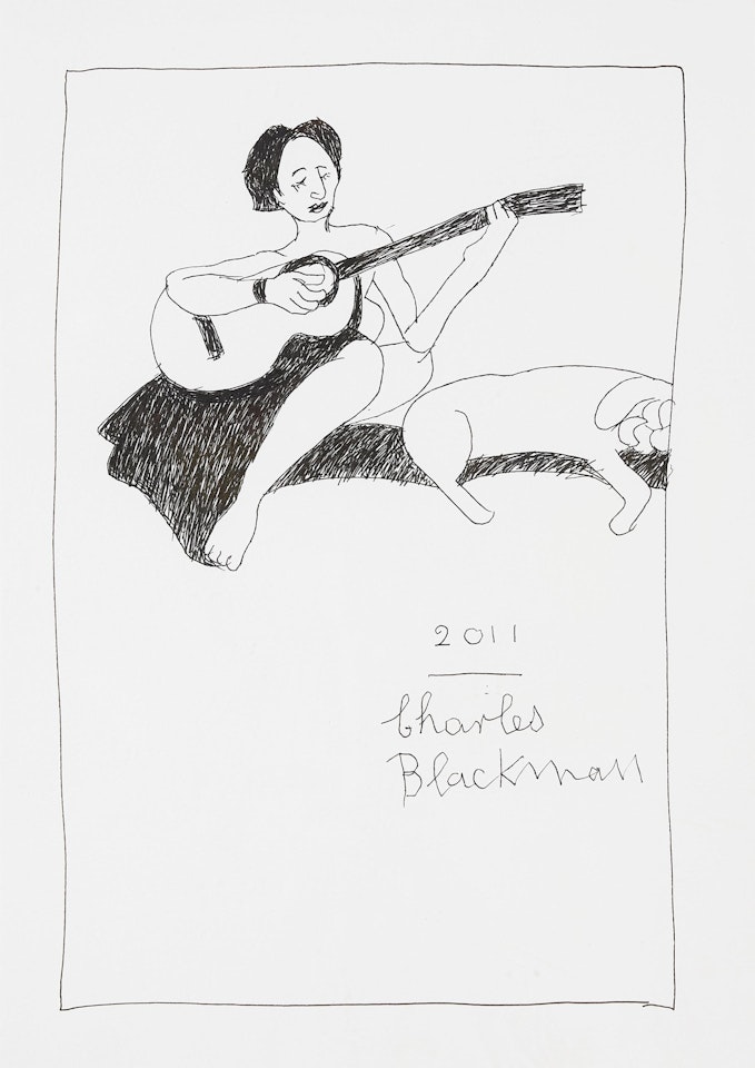 The Guitarist by Charles Blackman